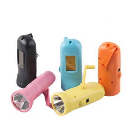Custom solar flashlight